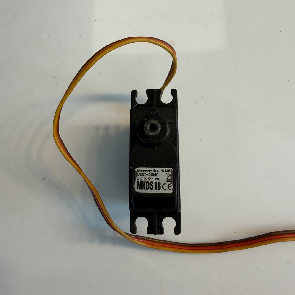 Graupner‎ Mikrokopter Digital-Servo MKDS 18 Best No 5215 Black RC Servo Motor